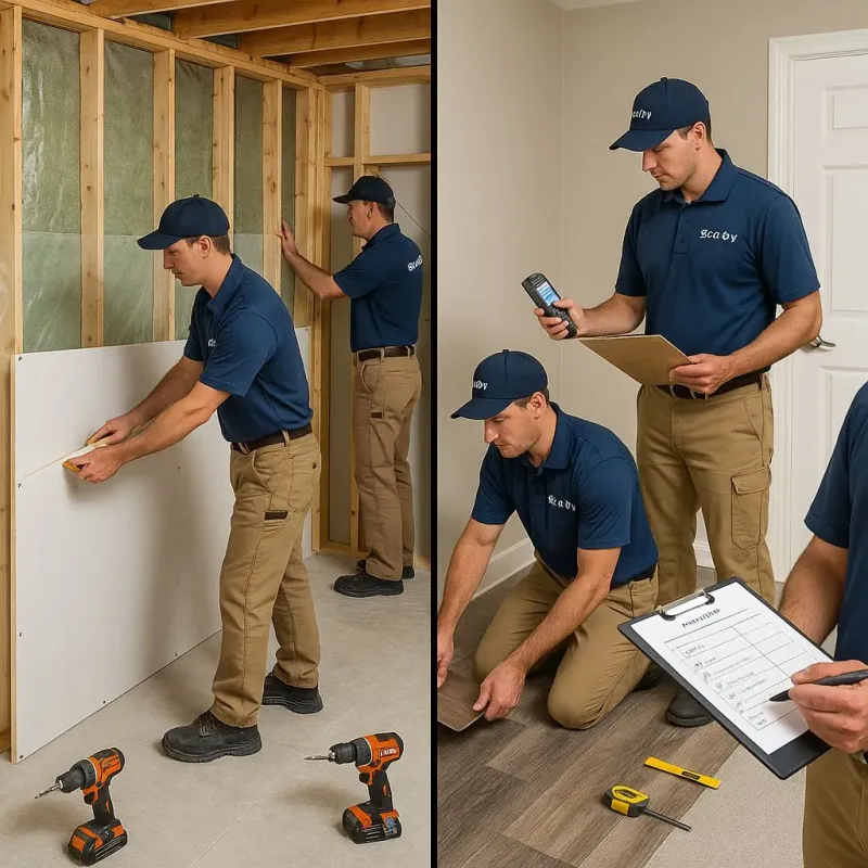 Repairs and Reconstruction process in Montague County, TX