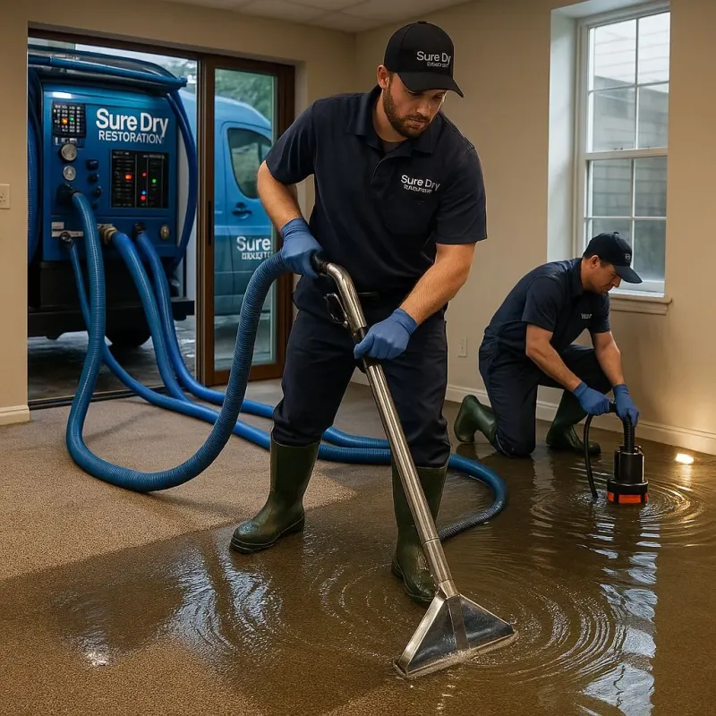 Water Extraction and Removal process in Montague County, TX